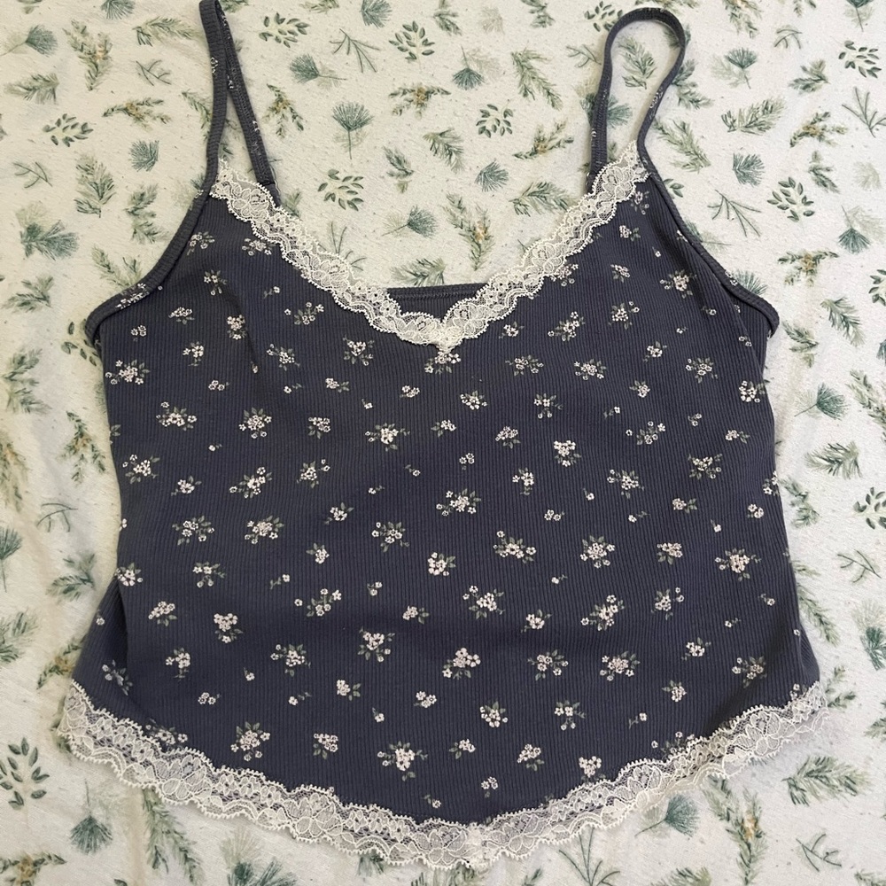 Floral crop top